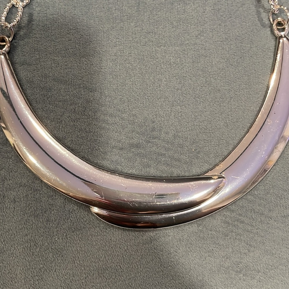Vintage Repurposed Robert Lee Morris Bib Necklace - Picture 2 of 3